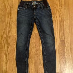 Gap denim 26R true skinny maternity jeans